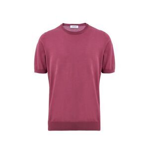 Gran Sasso Purple Cotton Men's T-Shirt